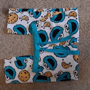 🍪 COOKIE MONSTER 🍪 Fuzzy Pajama Pants